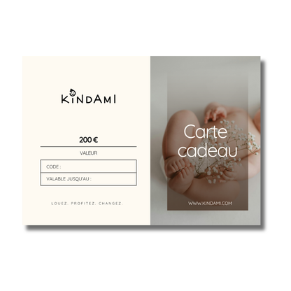 KINDAMI E-carte cadeau